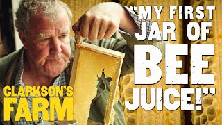 Jeremy Clarkson Makes Bee Juice for the First Time  Clarksons Farm [upl. by Bethel]