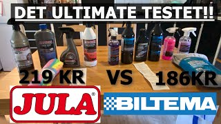 JULA VS BILTEMA VILKET PRESTERAR BÄSTBILVÅRD [upl. by Erehpotsirhc21]