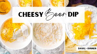 Easy Beer Dip Recipe with Cream Cheese and Cheddar [upl. by Soraya310]