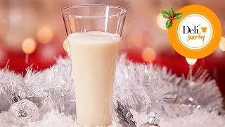 Recette Lait de Poule Boisson de Noël [upl. by Kcirb]