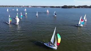 Eustis Sailing Club Fall 2024 3rd Race Club 420 [upl. by Ardnasal]