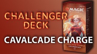 MTG Challenger Deck 2020 Cavalcade Charge  обзор челленджер деки [upl. by Ailam]