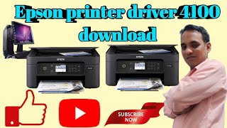 how to download epson xp 4100 printer driver [upl. by Marc]