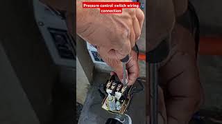 Pressure Control switch wiring connections [upl. by Flynn]