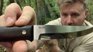 First impressions of the Woodlore Pro bushcraft knife by Emberleaf and Ray Mears [upl. by Eihpos991]