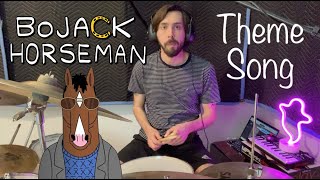 BoJack Horseman  Opening Credits Theme Song Drum Cover [upl. by Anairo]