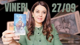 VINERI🧿 27 SEPTEMBRIE 2024🧿TAROT ZILNIC PLANURI DE CALATORIE CEVA ASCUNS IN LEGATURA CU O RELATIE [upl. by Ainatit]