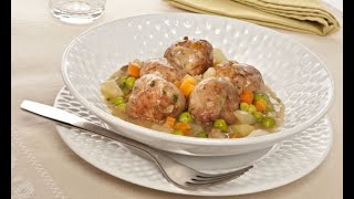 Receta de albóndigas de carne a la jardinera de Bruno Oteiza [upl. by Nathaniel]