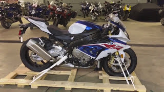 Bmw S1000rr delivery amp unboxing first one in Michigan [upl. by Tabby]