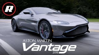 2019 Aston Martin Vantage A beautiful and thrilling 195 mph sports car  Review [upl. by Notirb]