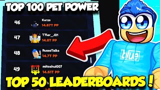 I Got TOP 50 ON THE LEADERBOARDS In Click Simulator [upl. by Jenilee790]