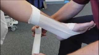 Using elastic tape to support supination [upl. by Otir]