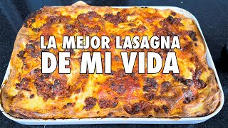 La mejor lasaña de mi vida  Receta Tradicional Italiana  Slucook [upl. by Perlie]