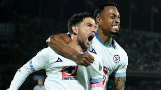 Cruz azul vs Pumas Siguen imparablesNuevo récord en la máquina 💙🚂 [upl. by Murage542]