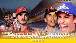 Shock at Pecco Bagnaia and Marc Marquez decision which is a “risk” and “strain” [upl. by Ellenor301]