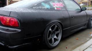 y0itsandyys s13 street rain drift [upl. by Yor]