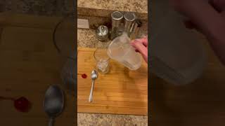 How to Make a Vodka Tonic Drink Cocktail with Lemon [upl. by Oshinski361]