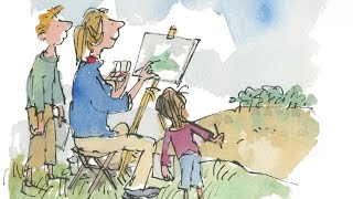 Sir Quentin Blake hopes to inspire with drawings at Slimbridge [upl. by Seerdi]