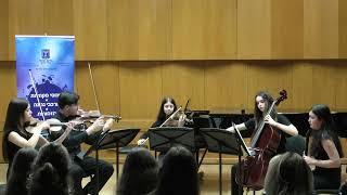 Mozart Clarinet Quintet k581 in A major 2nd amp 3rd mvt March 2024 Jerusalem [upl. by Scevo]