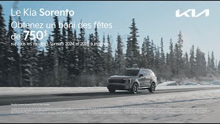 Le Kia Sorento Obtenez un boni des fêtes de 750  sur les modèles 2024 et 2025 à essence [upl. by Asilegna770]