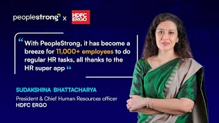 HDFC Ergo x PeopleStrong [upl. by Halsted880]