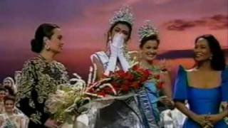 Miss Universe 1994  Crowning Moment [upl. by Aivatnahs749]