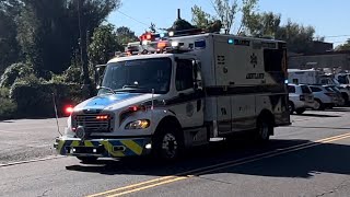 First Catch Teaneck Volunteer Ambulance Corps “New Ambulance 74” 10423 [upl. by Ezzo]