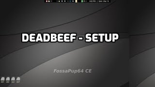 Deadbeef  2 configure the latest deadbeef in puppylinux [upl. by Nnylimaj]