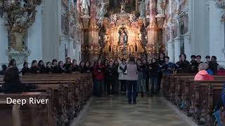 MVRHS Minnesingers  Wieskirche Oberammergau Germany [upl. by Nnael637]