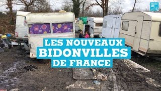 France  reportage au cœur des bidonvilles de Nantes [upl. by Rai]