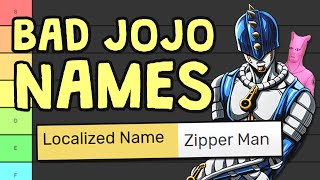 Ranking the Terrible JoJo Localization Names [upl. by Ydnarb]