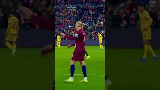 Erling Haaland with a hat trick soccer football norway [upl. by Clerissa]