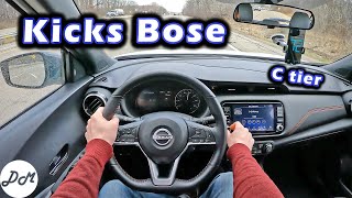 2022 Nissan Kicks – Bose 8speaker Sound System Review  Apple CarPlay amp Android Auto Demo [upl. by Aliek435]