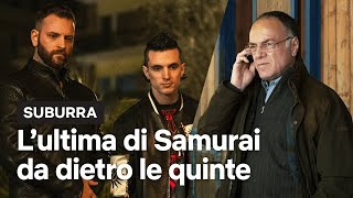 L’ultima scena di Samurai con Aureliano e Spadino dal dietro le quinte di Suburra  Netflix Italia [upl. by Llecram]