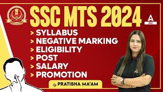 SSC MTS 2024  SSC MTS Syllabus Exam Pattern Eligibility Salary Promotion  SSC MTS Kya Hota Hai [upl. by Etra]