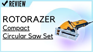 ROTORAZER Compact Circular Saw Set DIY Projects Review [upl. by Zap370]