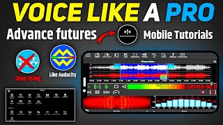 Voice Editing In Mobile  Voice editing kese kare  Goldwave Audio Editor 2024 [upl. by Maryly]