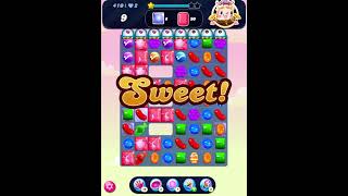 Candy Crush Level 410  NEW VERSION No Boosters 17 Moves Only [upl. by Issie]