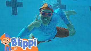 SD Scuba Diving  Blippi  Moonbug Kids  Fun Zone [upl. by Greenstein705]