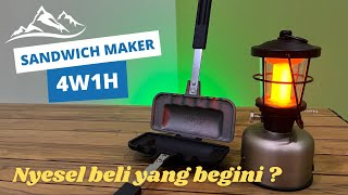 4w1h Sandwich maker  panggangan roti portable  Soto ST310  Sunrei [upl. by Nylde]