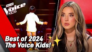 BEST BLIND AUDITIONS of 2024 on The Voice Kids ⭐ [upl. by Lehsar]