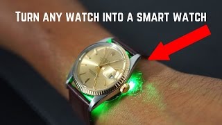 Turning My Rolex Into A Smartwatch [upl. by Atiekal]