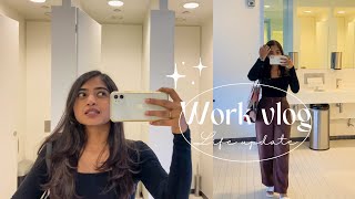 First day at work  Life update  Indian student in UK  Vlog [upl. by Novick]