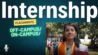 All about Internships  How to get Internship as a Software Engineer  OffcampusOncampus college [upl. by Ojela]