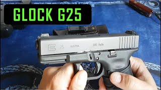 Glock G25 em 380 ACP  Review [upl. by Alel]