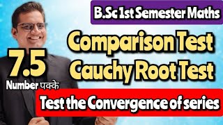 Test the Convergence of seriesComparison TestCauchy Root Test For Convergence of Seriesbedkdian [upl. by Schug]