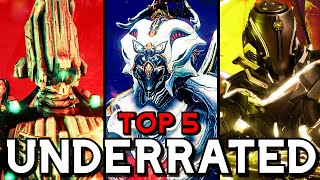 TOP 5 MOST UNDERRATED WARFRAMES 2024 [upl. by Micco]