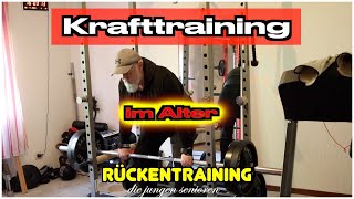 Krafttraining im Alter  wie sollte man den Rücken trainieren [upl. by Amandi]