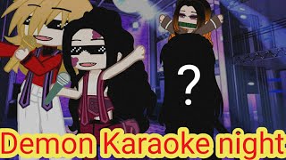 🎤Demon Karaoke🎤 NightNezuko and Muzan and Gacha ClubKNYOriginal AURead description [upl. by Goss]