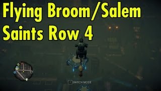 Flying BroomSalem Location Guide  Saints Row 4 [upl. by Annatnas972]